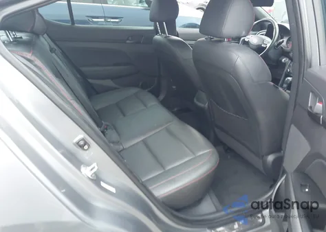 2018 Hyundai Elantra Sport z USA, uszkodzony, nr VIN KMHD04LB2JU539246